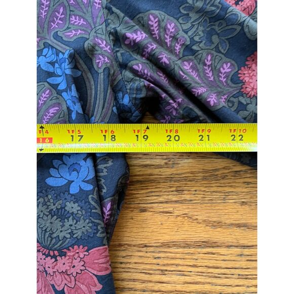 Scotch & Soda Multicolor Floral Long Sleeve Button Up Shirt Top Mens Size Large - Picture 10 of 11